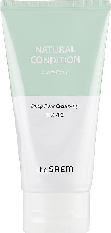 Peeling głęboko oczyszczający pory w piance - The Saem Natural Condition Cleansing Scrub Deep Pore Cleansing — Zdjęcie N1