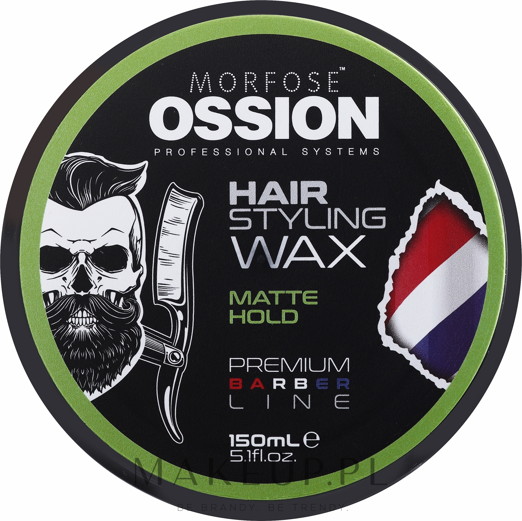 Matujący wosk do włosów - Morfose Ossion Matte Hold Hair Styling Wax — Zdjęcie 150 ml
