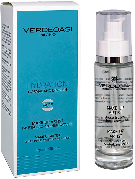 Nawilżająca baza pod makijaż - Verdeoasi Hydration Make-up Artist Base Moisturizing Action — Zdjęcie N1