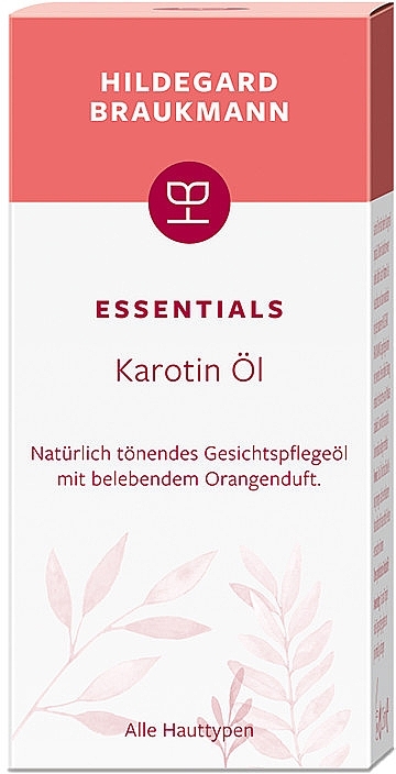 Olej karotenowy - Hildegard Braukmann Essentials Carotin Oil — Zdjęcie N2