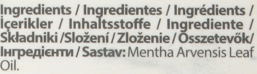 Olejek eteryczny Mięta pieprzowa - Farmasi Dr. C. Tuna Essential Oil — Zdjęcie N3