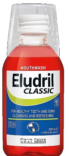 Płyn do płukania jamy ustnej - Pierre Fabre Oral Care Eludril Classic Mouthwash — Zdjęcie N1