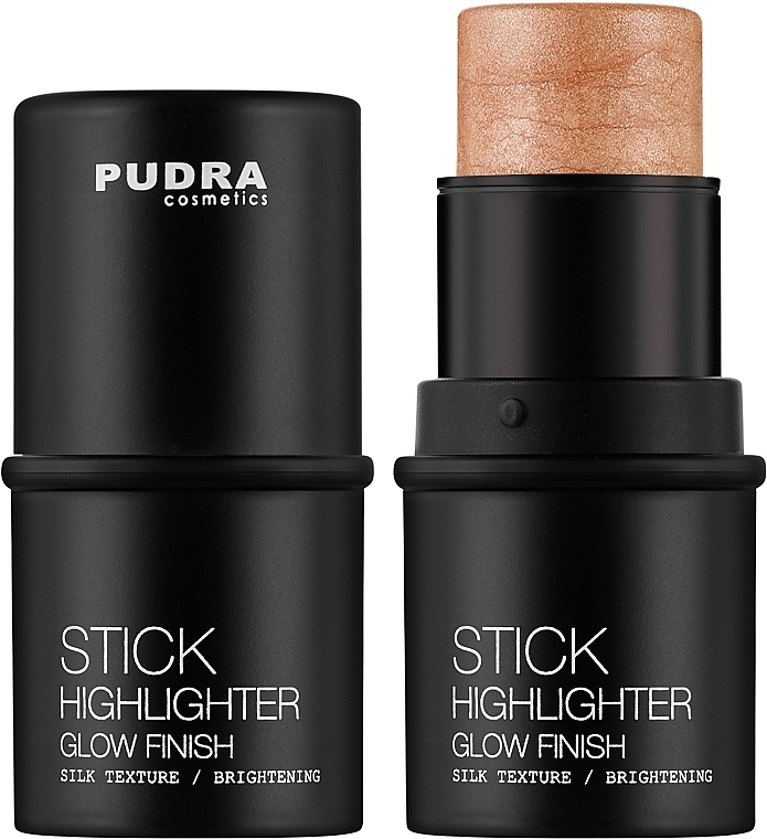 Rozświetlacz do twarzy w sztyfcie - Pudra Cosmetics Stick Highlighter Glow Finish — Zdjęcie N1