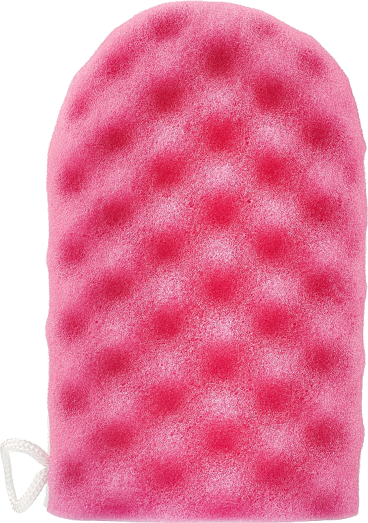 Rękawica do kąpieli, różowa - LULA — Zdjęcie N1