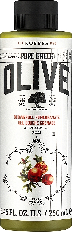 Żel pod prysznic Granat - Korres Pure Greek Olive Pomegranate Shower Gel