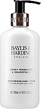 Zestaw do pielęgnacji rąk - Baylis & Harding Sweet Mandarin & Grapefruit (h/wash/300ml + h/cr/130ml + h/lot/300ml) — Zdjęcie N3