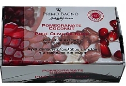 Kup Mydło z oliwą z oliwek Granat i kokos - Primo Bagno Pomegranate Coconut Pure Olive Oil Soap