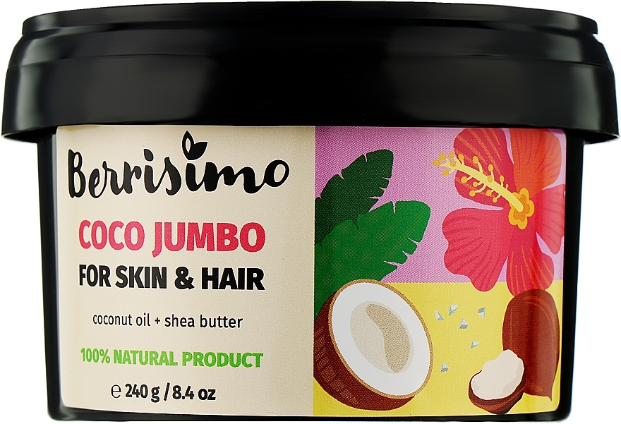 Olejek do skóry i włosów - Beauty Jar Berrisimo Coco Jumbo For Skin & Hair — Zdjęcie N1