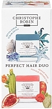 Zestaw - Christophe Robin Perfect Hair Duo (h/scrub/40ml + h/mask/40ml) — Zdjęcie N1