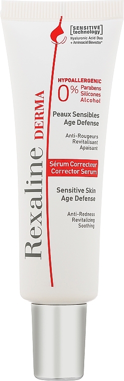 Korygujące serum do skóry wrażliwej - Rexaline Derma Corrector Serum — Zdjęcie N1