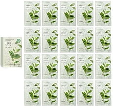 Kup Zestaw maseczek do twarzy z zieloną herbatą - Mizon Joyful Time Essence Mask (20x23g)
