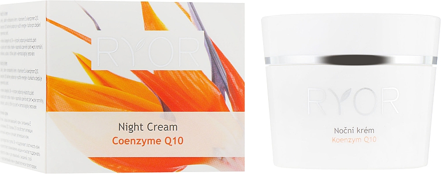 Krem do twarzy na noc z koenzymem Q10 - Ryor Coenzyme Q10 Night Cream