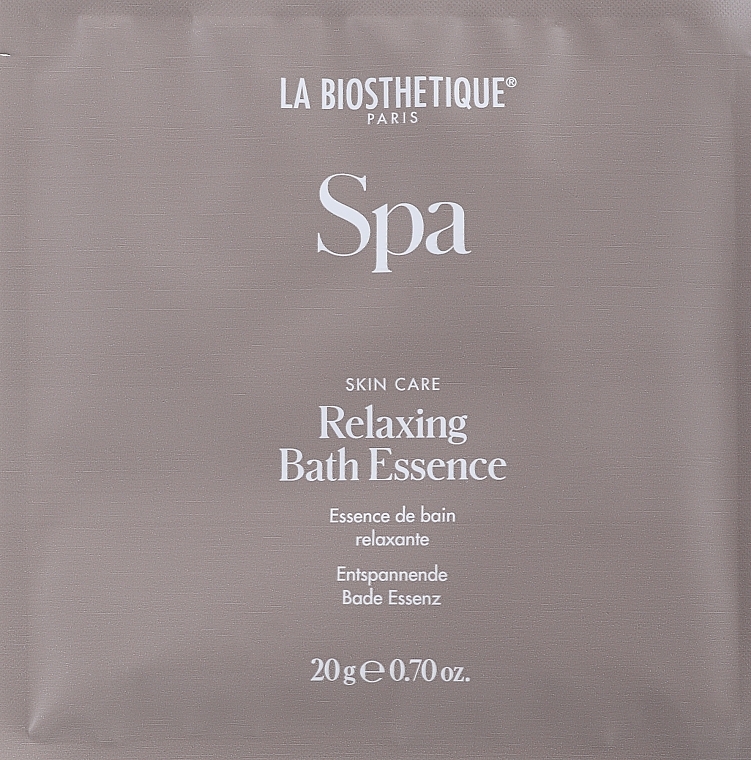 Relaksująca esencja do kąpieli - La Biosthetique Spa Relaxing Bath Essence — Zdjęcie N1