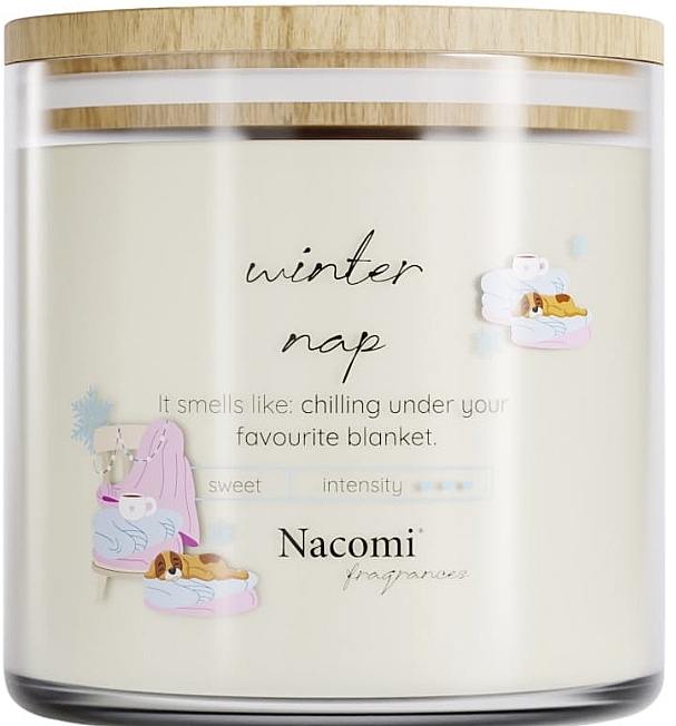 Zapachowa świeca sojowa Winter Nap - Nacomi Fragrances — Zdjęcie N1