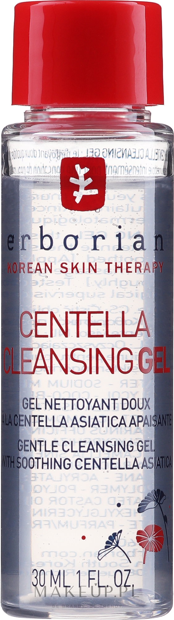 Żel do mycia twarzy z ekstraktem z centelli - Erborian Centella Cleansing Gel  — Zdjęcie 30 ml