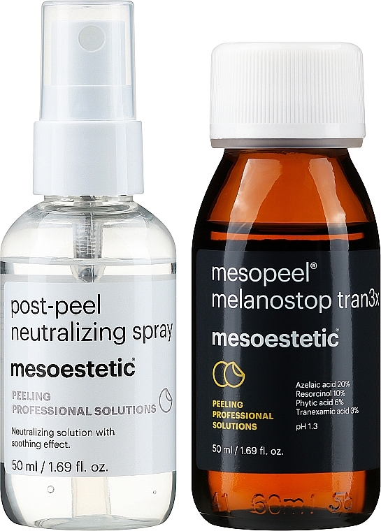 Peeling łączony Melanostop - Mesoestetic Mesopeel Melanostop Tran3x — Zdjęcie N2