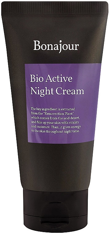 Esencja do twarzy do cery problematycznej - Bonajour Bio Active Night Cream — Zdjęcie N1