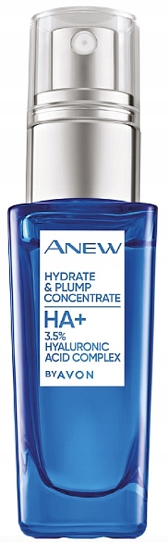 Serum do twarzy - Avon Anew Hydrate & Plump Concentrate 3.5% Hyaluronic Acid Complex — Zdjęcie N1