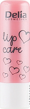 Pomadka ochronna, różowa - Delia Lip Care — Zdjęcie N1
