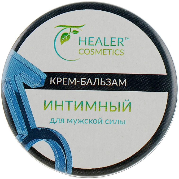Krem-balsam do higieny intymnej dla mężczyzn - Healer Cosmetics — Zdjęcie N1
