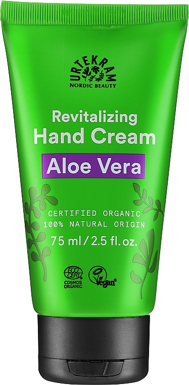 Organiczny aloesowy krem do rąk - Urtekram Hand Cream Aloe Vera — Zdjęcie N1