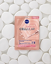 Chłodząco-modelująca maska w płachcie - NIVEA Hyaluron Cellular Filler Cryo-Sheet-Mask — Zdjęcie N4