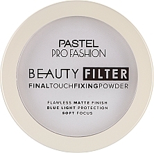 Utrwalający puder do twarzy - Unice Final Touch Pastel Fixing Powder — Zdjęcie N2