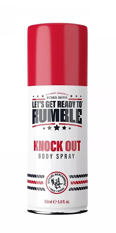 Spray do ciała - Rumble Men Knock Out Body Spray — Zdjęcie N1