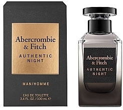 Abercrombie & Fitch Authentic Night Man - Woda toaletowa — Zdjęcie N2