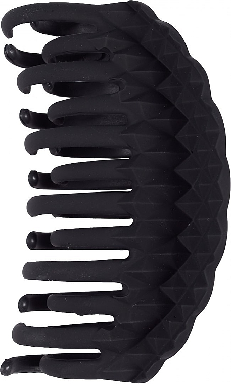 Spinka do włosów 25884, czarna matowa - Top Choice Hair Clip — Zdjęcie N1