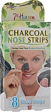 Oczyszczające paski na nos z węglem aktywnym - 7th Heaven Charcoal Nose Strips — Zdjęcie N3