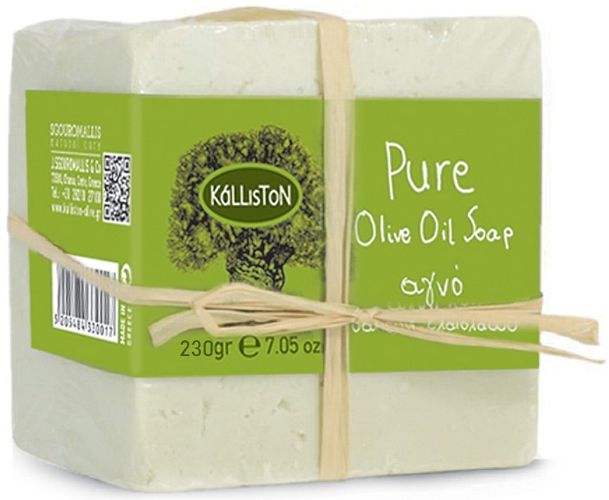 Mydło z czystej oliwy z oliwek - Kalliston Pure Olive Oil Soap — Zdjęcie N1