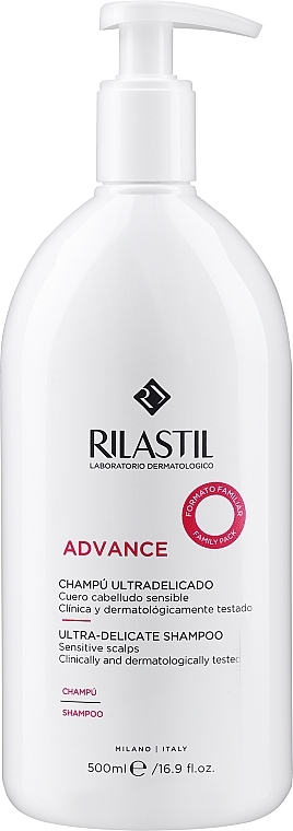 PRZECENA! Szampon ultradelikatny - Cumlaude Rilastil Advance Ultradelicated Shampoo * — Zdjęcie N1