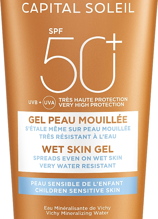 Żel dla dzieci SPF 50+ - Vichy Capital Soleil Wet Skin Gel SPF 50+ — Zdjęcie N6
