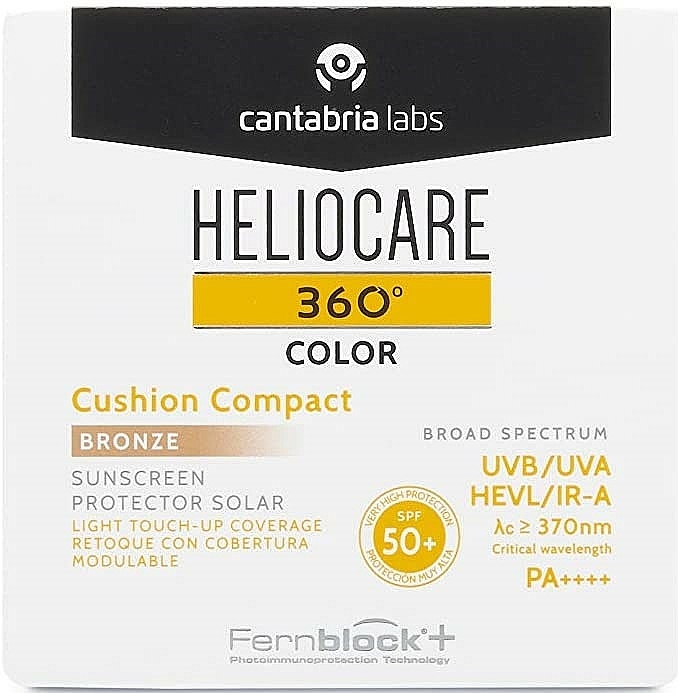 Przeciwsłoneczny puder w kompakcie SPF 50 - Cantabria Labs Heliocare 360º Color Cushion Compact Pearl  — Zdjęcie N3