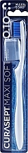 Szczoteczka do zębów Maxi Soft 0.10 miękka, biała z niebieskim włosiem - Curaprox Curasept Toothbrush — Zdjęcie N1