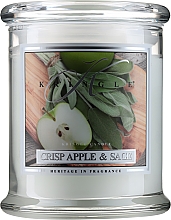 Świeca zapachowa w słoiku - Kringle Candle Crisp Apple & Sage — Zdjęcie N1