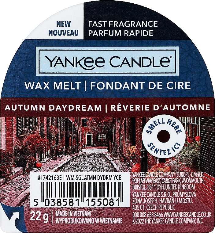 Wosk aromatyczny - Yankee Candle Autumn Daydream Wax Melts  — Zdjęcie N1