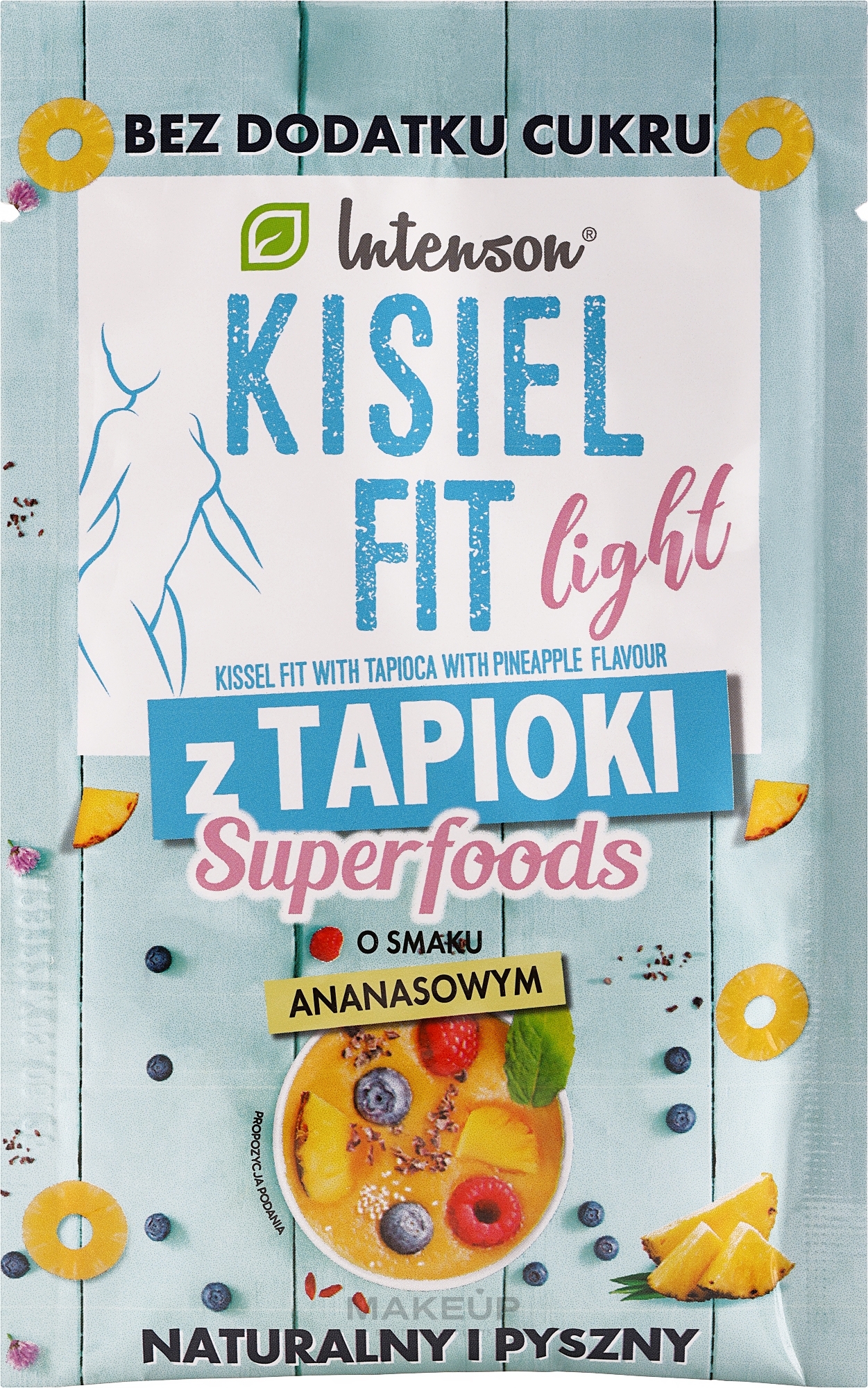 Suplement diety Kisiel-fit z tapioki, ananas - Intenson Kisiel Fit — Zdjęcie 30 g