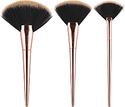 Zestaw pędzli do makijażu - Makeup Revolution Highlight & Finish Brush Set — Zdjęcie N2