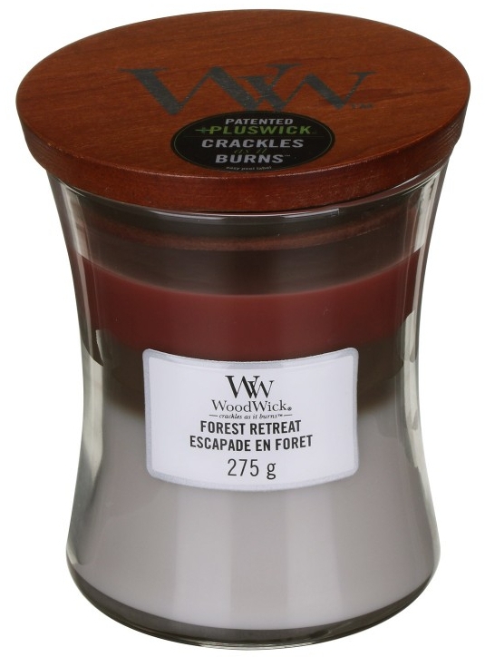 Świeca zapachowa w szkle - WoodWick Hourglass Trilogy Candle Forest Retreat — Zdjęcie N3