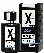 Aurora X-Phero Men Blue Body Attack - Perfumy z feromonami — Zdjęcie N2