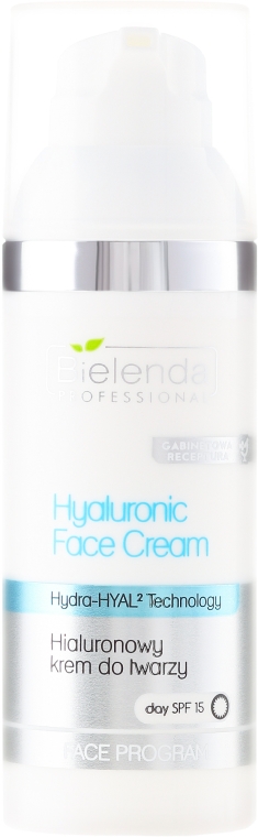 Hialuronowy krem do twarzy - Bielenda Professional Hydra-Hyal Injection Hyaluronic Face Cream