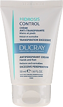 Antyperspirant w kremie do rąk i stóp - Ducray Hidrosis Control Antiperspirant Cream — Zdjęcie N2