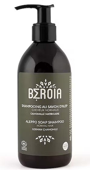 Szampon na bazie mydła Aleppo 2 w 1, do włosów normalnych - Beroia Aleppo Soap Shampoo — Zdjęcie N1