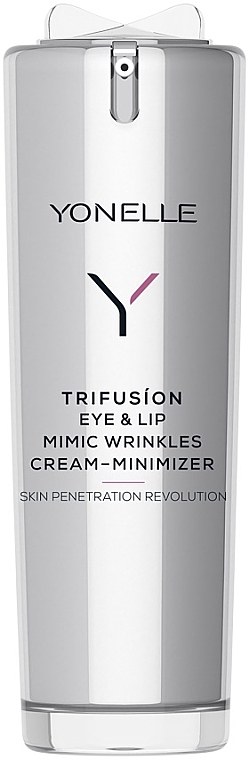 Krem-reduktor zmarszczek mimicznych w okolicach oczu i ust - Yonelle Trifusion Eye & Lip Mimic Wrinkles Cream-Minimizer — Zdjęcie N1