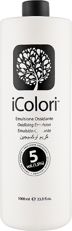 Utleniacz do farby 5 vol - iColori Hair Care Oxidizer — Zdjęcie N1