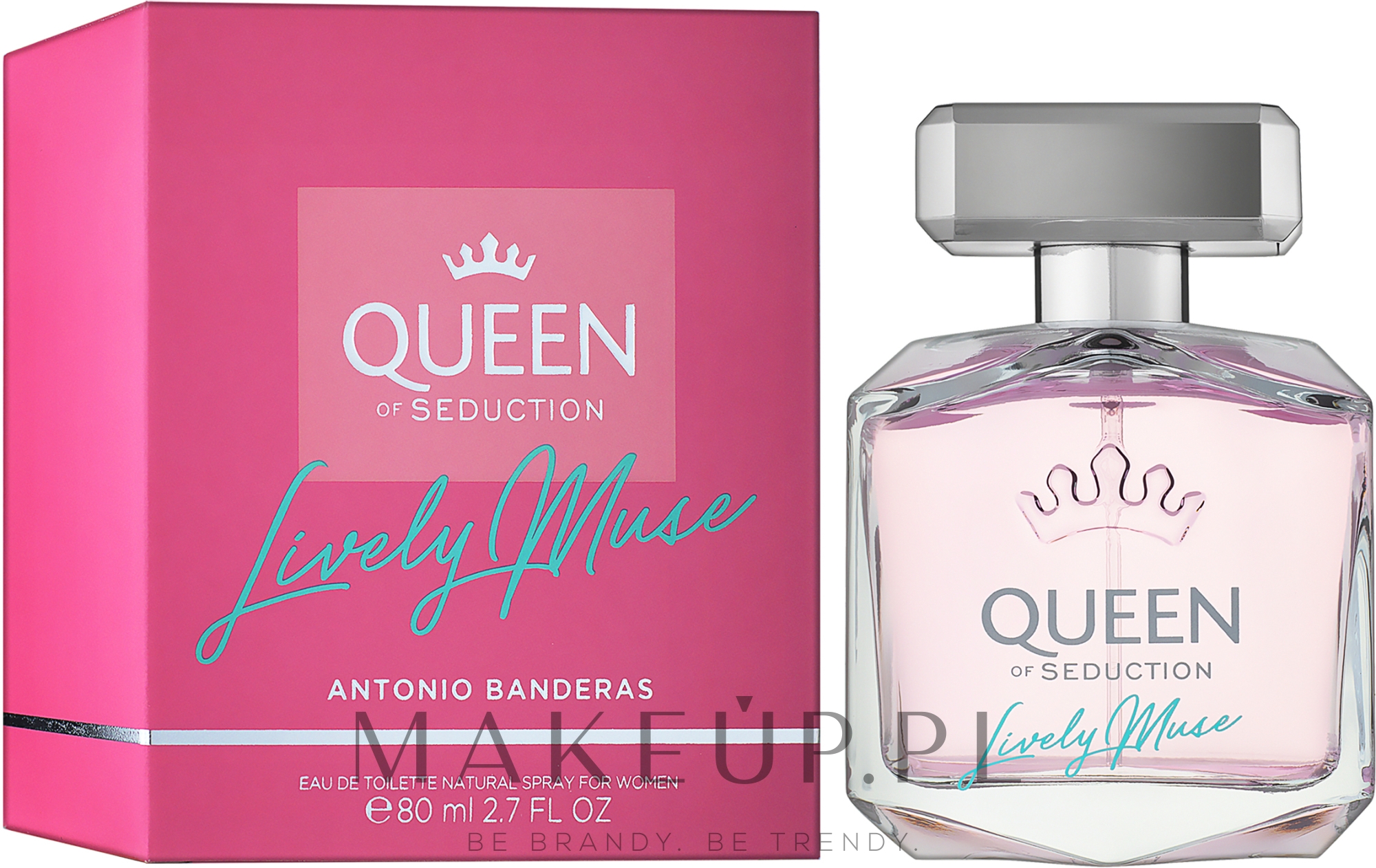 Antonio Banderas Queen of Seduction Lively Muse - Woda toaletowa — Zdjęcie 80 ml