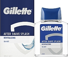 Balsam po goleniu - Gillette Series After Shave Splash Revitalizing Sea Mist — Zdjęcie N2