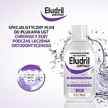 Płyn do płukania jamy ustnej do codziennej pielęgnacji - Elgydium Eludril Ortho Mouthwash — Zdjęcie N2